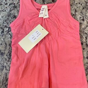 Vibrant Pink Kids Tank Top